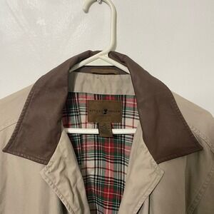 Duck Head Expedition Men's Tan Plaid Lined Barn Coat Chore Jacket Size XL READ
